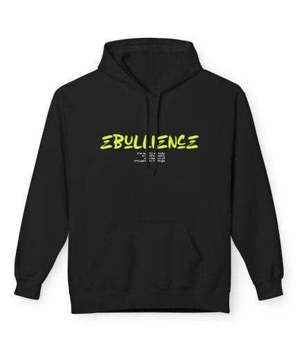 Resilience Hoodie — Neon Drip Graphic Backprint